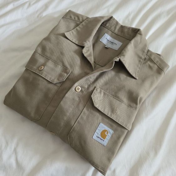 อื่นๆ เสื้อเชิ้ต Carhartt WIP รุ่น L/S Craft Shirt สี Leather (น้ำตาลเบจ) ไซส์ S