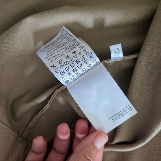 Carhartt WIP รุ่น L/S Craft Shirt สี Leather (น้ำตาลเบจ) ไซส์ S รูปที่ 9