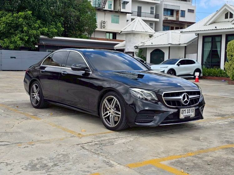 Mercedes-Benz E-Class 2017 E220d Sedan ดีเซล ไม่ติดแก๊ส เกียร์อัตโนมัติ ดำ รูปที่ 4