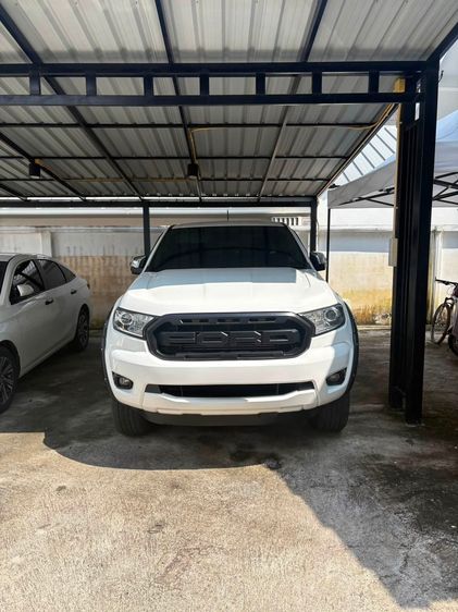 Ford Ranger 2019 2.2 Hi-Rider XLT Pickup ดีเซล เกียร์อัตโนมัติ ขาว