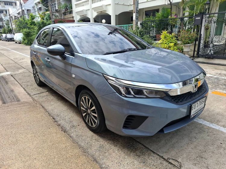 Honda City 2023 1.0 S+ Sedan เบนซิน เกียร์อัตโนมัติ เทา รูปที่ 2