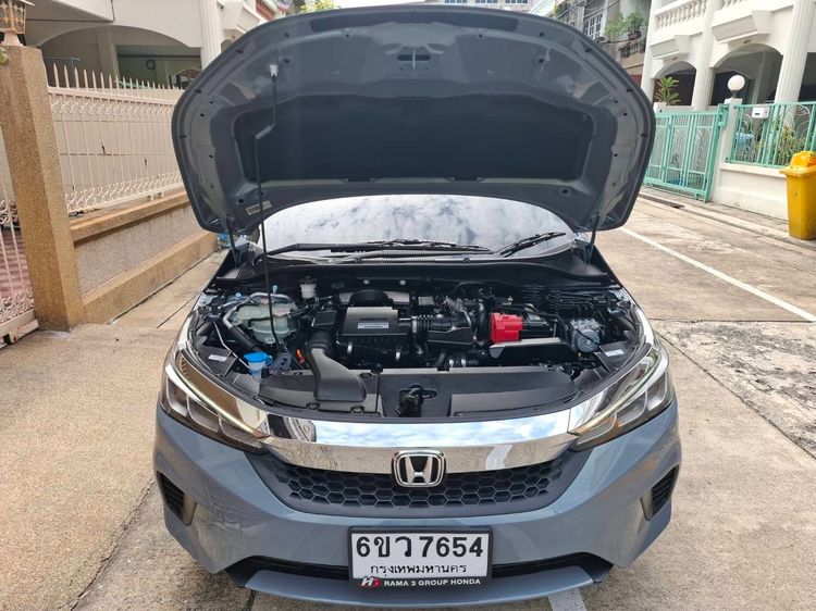 Honda City 2023 1.0 S+ Sedan เบนซิน เกียร์อัตโนมัติ เทา รูปที่ 4