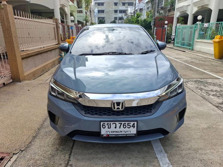 Honda City 2023 1.0 S+ Sedan เบนซิน เกียร์อัตโนมัติ เทา รูปที่ 3