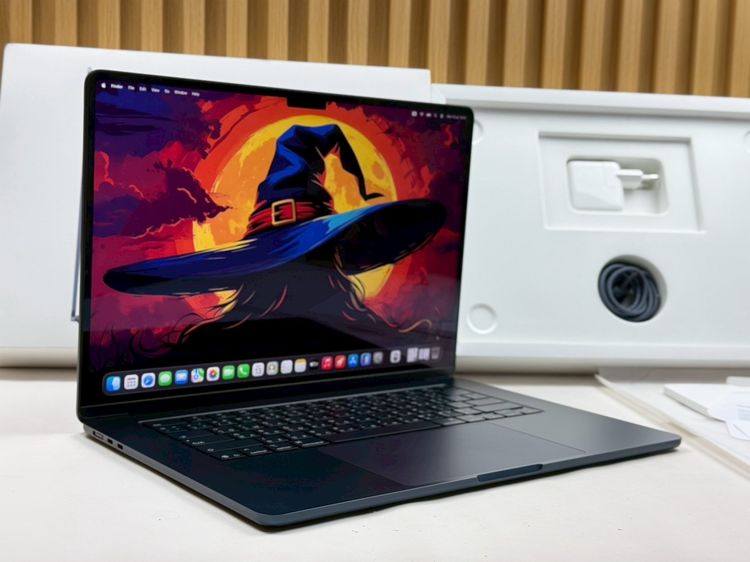 MacBook Air 15-inch M4 2025 Ram16GB SSD256GB Midnight apple care 22 April 2027  รูปที่ 4