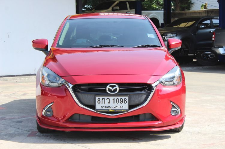 Mazda Mazda 2 2019 1.3 High Connect Sedan เบนซิน เกียร์อัตโนมัติ แดง รูปที่ 2