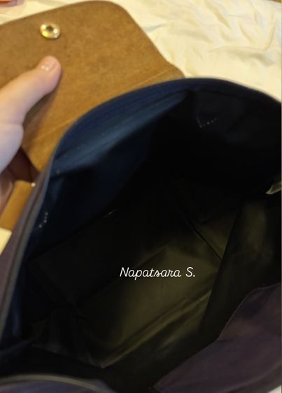 Longchamp Le Pliage Size S สี Bilberry สภาพสวยมาก ของแท้แน่นอนล้านเปอร์เซ็นต์ รูปที่ 8