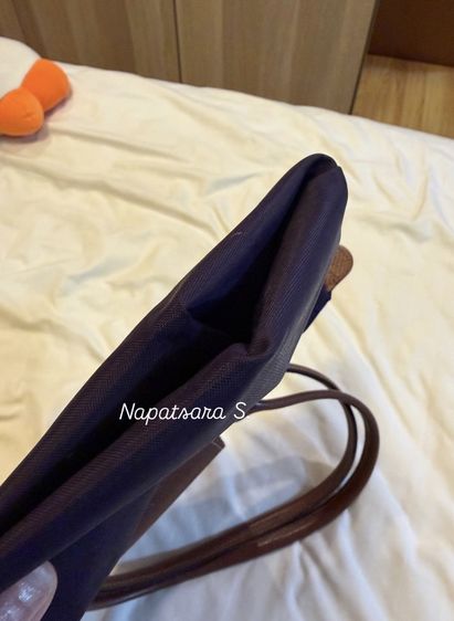 Longchamp Le Pliage Size S สี Bilberry สภาพสวยมาก ของแท้แน่นอนล้านเปอร์เซ็นต์ รูปที่ 6