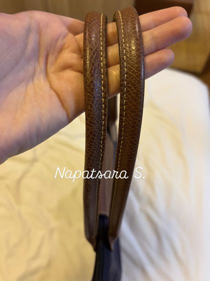 Longchamp Le Pliage Size S สี Bilberry สภาพสวยมาก ของแท้แน่นอนล้านเปอร์เซ็นต์ รูปที่ 5