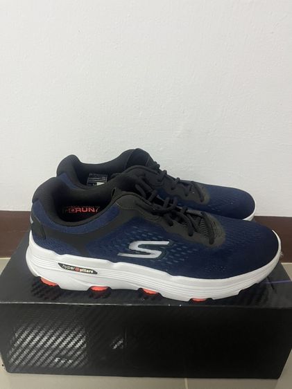 รองเท้าออกกำลังกาย ผู้ชาย นำเงินเข้ม Skechers GOrun 7 Hyper Pillars ไซซ์ 42.5 สภาพเหมือนใหม่ ใส่น้อย