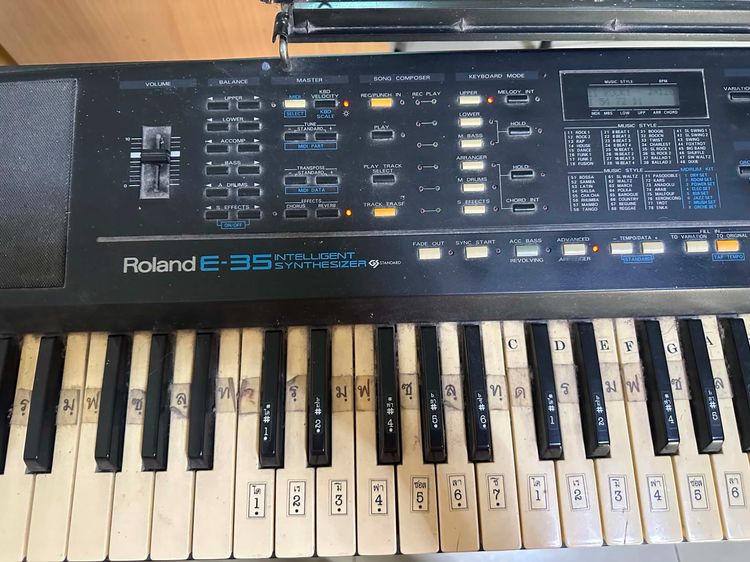Roland E-35 Intellegent Synthesizer ขายคีย์บอร์ดพร้อมที่ตั้ง  รูปที่ 2