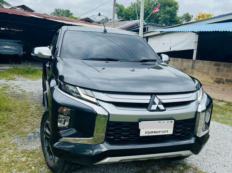 Mitsubishi Triton 2019 All New Double Cab 2.4 GLS Plus Pickup ดีเซล เกียร์อัตโนมัติ เทา