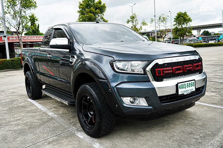 Ford Ranger 2018 2.2 Hi-Rider XLT Pickup ดีเซล ไม่ติดแก๊ส เกียร์อัตโนมัติ เทา รูปที่ 3