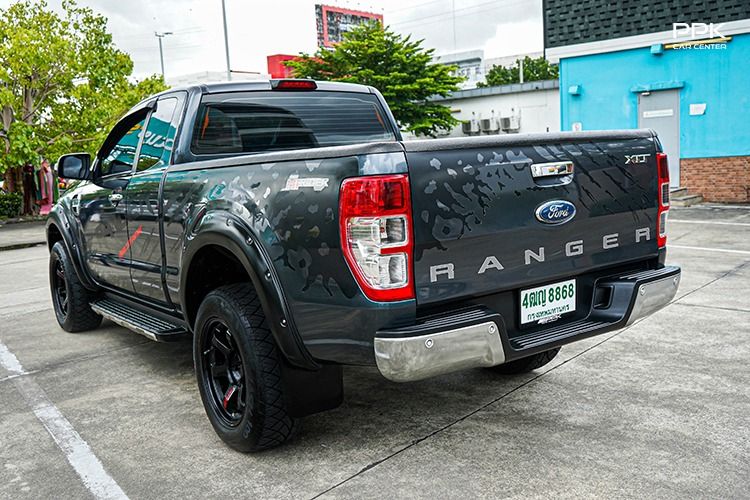 Ford Ranger 2018 2.2 Hi-Rider XLT Pickup ดีเซล ไม่ติดแก๊ส เกียร์อัตโนมัติ เทา รูปที่ 4