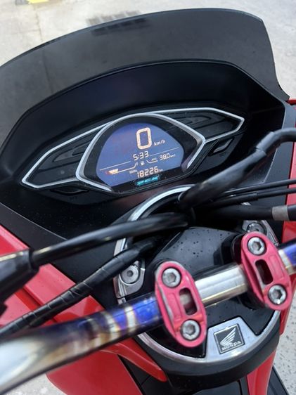 Honda PCX 2019 แดงสภาพสวย ไมล์น้อย หมื่นกว่าๆ ใช้งานได้ปกติ รถบ้าน รูปที่ 12
