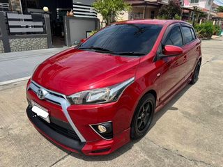TOYOTA YARIS 1.2 รุ่น E AIRBAG ABS ปี 2016 เกียร์ AUTO MAX SSR TYPE C 15 ยางปี 25 ชุดแต่งสเกิร์ตสปอย์เลอย์ DRIVE 68 บ้อดี้ม่มีชนน็อตไม่ขยับ