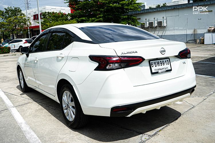 Nissan Almera 2024 1.0 VL Sedan เบนซิน ไม่ติดแก๊ส เกียร์อัตโนมัติ ขาว รูปที่ 4