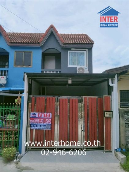 ทาวน์เฮ้าส์ 2 ชั้น 13 ตร.ว. ใกล้หมู่บ้านเย็นฉ่ำ 4 ซอยลำลูกกา35 ถนนลำลูกกา ถนนสามัคคี ลำลูกกา ปทุมธานี