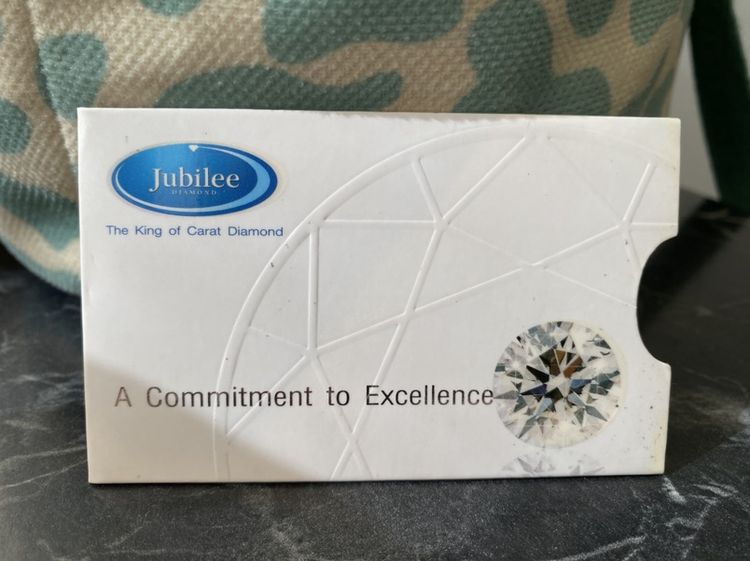 Jubilee แหวนเพชรแท้ ทองคำขาว รูปที่ 3