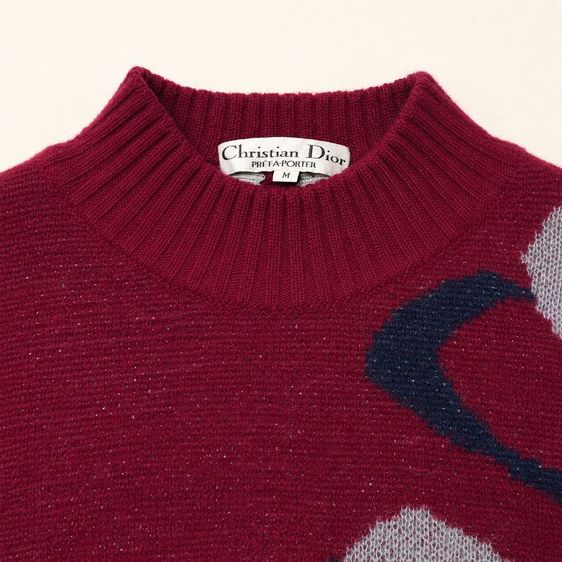 อื่นๆ M แดง แขนยาว เสื้อไหมพรม Christian Dior