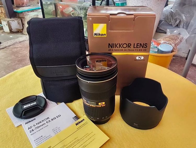 Lens Nikon 24-70 F2.8 G  Nano ED 
