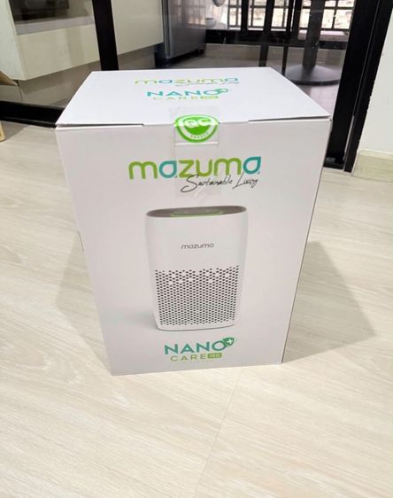 เครื่องฟอกอากาศ Mazumo Nano 1500 care มือ 1 ไม่เคยใช้งาน มีใบรับประกัน  มี 2 เครื่อง นัดรับ กทม หรือจัดส่งได้ทั่วประเทศ รูปที่ 2