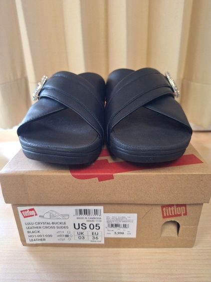 มือ 2 FITFLOP LULU CRYSTAL-BUCKLE (size 5 US - 36) รูปที่ 3