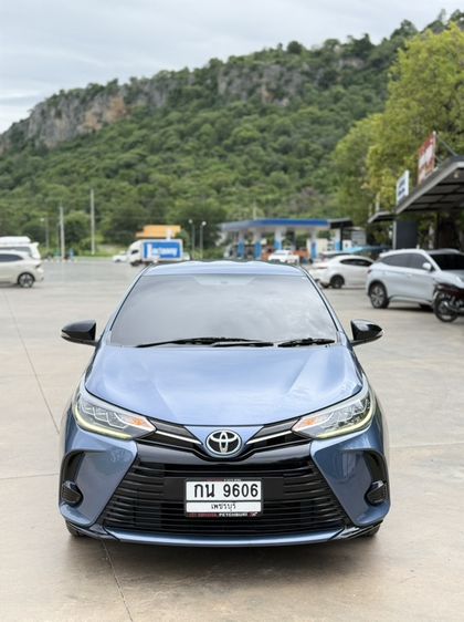 รถ Toyota Yaris ATIV 1.2 Sport สี น้ำเงิน