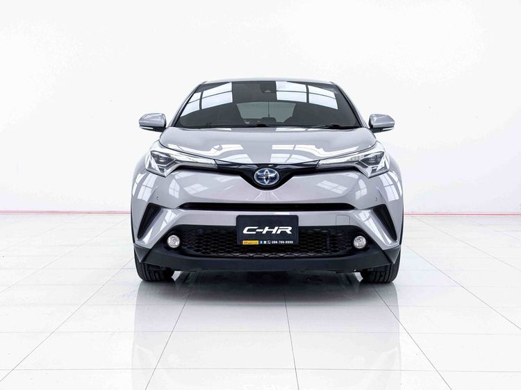 Toyota C-HR 2018 1.8 HV Hi Utility-car ไฮบริด ไม่ติดแก๊ส เกียร์อัตโนมัติ เทา รูปที่ 4