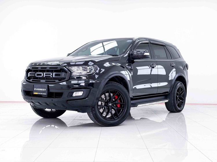 รถ Ford Everest 2.0 Bi-Turbo Titanium+ 4WD สี ดำ