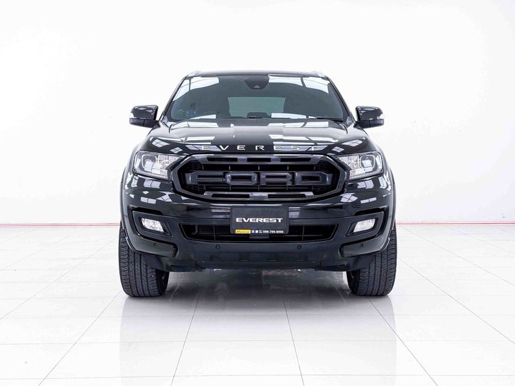 Ford Everest 2021 2.0 Bi-Turbo Titanium+ 4WD Utility-car ดีเซล ไม่ติดแก๊ส เกียร์อัตโนมัติ ดำ รูปที่ 4