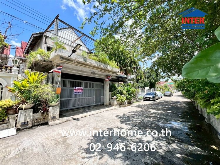บ้านเดี่ยว 2 ชั้น 60 ตร.ว. หมู่บ้านสวนทองวิลล่า6 ใกล้สนามบินดอนเมือง ซอยประชาอุทิศ3 ถนนสรงประภา ถนนประชาอุทิศ เขตดอนเมือง กรุงเทพมหานคร รูปที่ 2