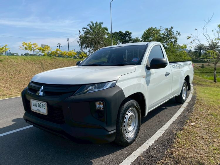 รถ Mitsubishi Triton All New 2.5 GL Single Cab สี ขาว
