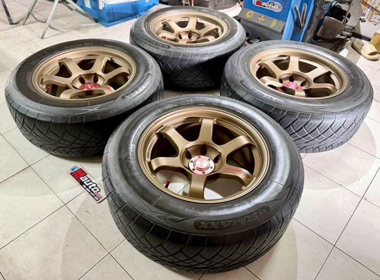 TE37SUV 18x9 6x139 พร้อมยาง265 60 18 รูปที่ 2