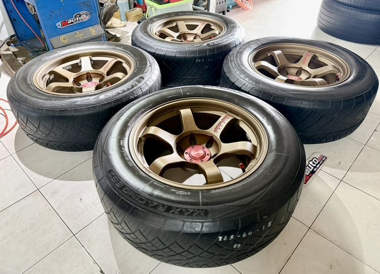 TE37SUV 18x9 6x139 พร้อมยาง265 60 18 รูปที่ 7