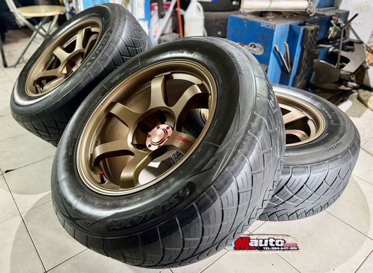 TE37SUV 18x9 6x139 พร้อมยาง265 60 18 รูปที่ 9