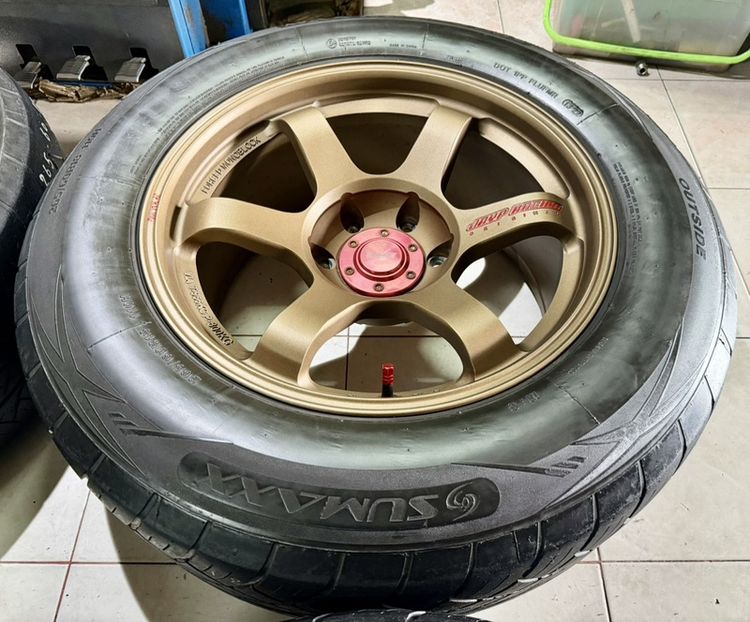 TE37SUV 18x9 6x139 พร้อมยาง265 60 18 รูปที่ 3