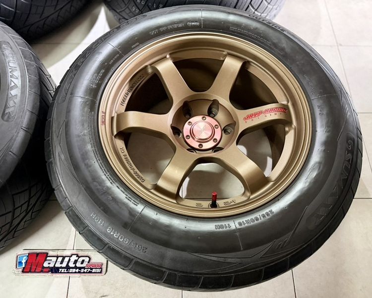TE37SUV 18x9 6x139 พร้อมยาง265 60 18 รูปที่ 4