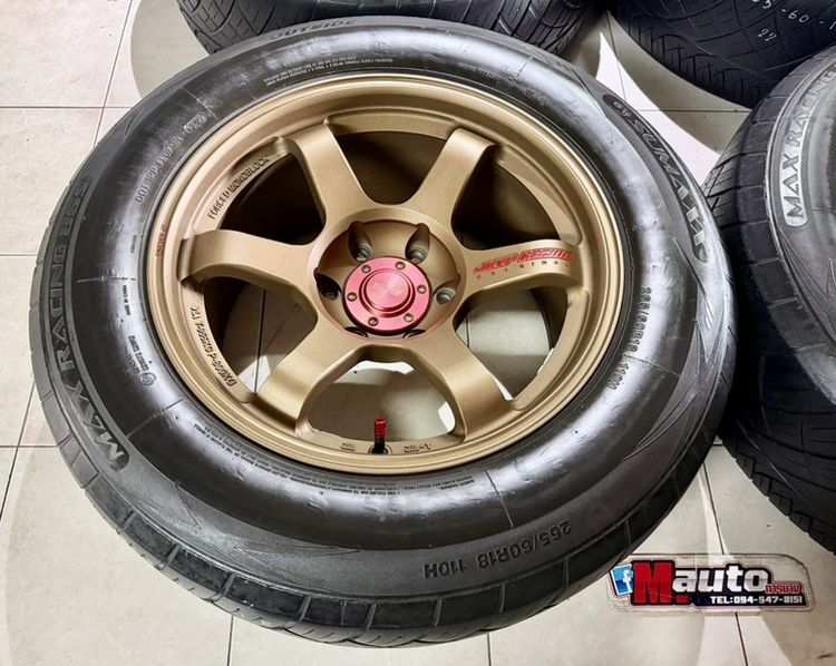 TE37SUV 18x9 6x139 พร้อมยาง265 60 18 รูปที่ 5