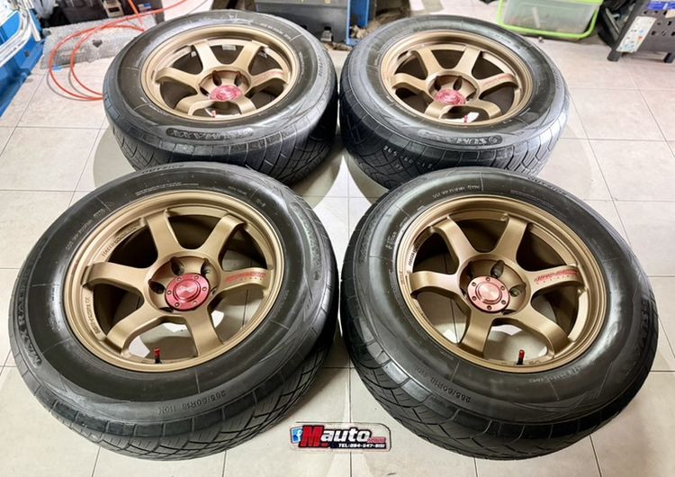TE37SUV 18x9 6x139 พร้อมยาง265 60 18