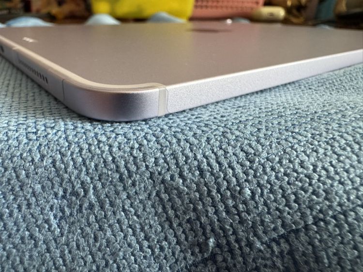 Ipad Air M4 11inch 128g wifi cellaular ฟิลมหน้า Spigen EZ Fit  ฟิลม์หลัง Focus deco shield warranty May 30 , 2027 Battery cycle count 1 รูปที่ 11
