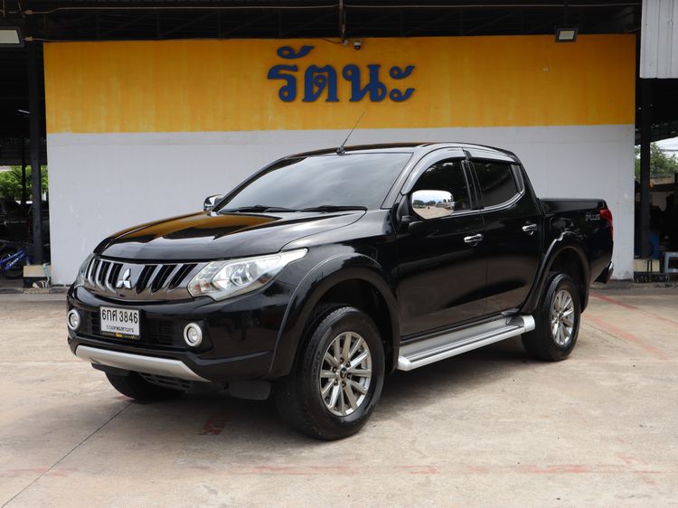 รถ Mitsubishi Triton All New Double Cab 2.4 GLS Plus สี ดำ