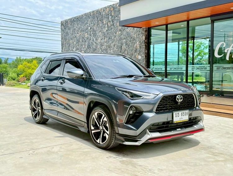 รถ Toyota Yaris Cross 1.5 HEV Premium Luxury สี เทา