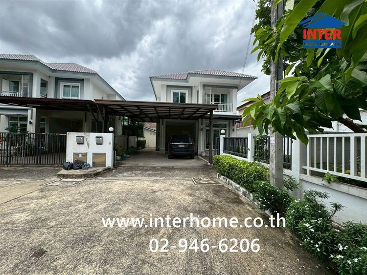 บ้านเดี่ยว 2 ชั้น 70.4 ตร.ว. หมู่บ้านเสนาวิลล์ รามอินทรา ใกล้แฟชั่นไอส์แลนด์ ซอยคู้บอน27 แยก60 ถนนรามอินทรา ถนนคู้บอน เขตบางเขน กรุงเทพมหานค
