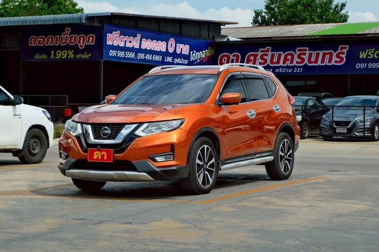 Nissan X-Trail 2020 2.5 VL 4WD Utility-car เบนซิน ไม่ติดแก๊ส เกียร์อัตโนมัติ ส้ม รูปที่ 2