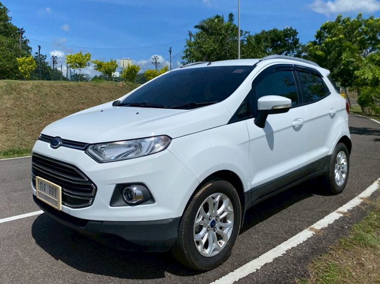 รถ Ford Ecosport 1.5 Titanium สี ขาว