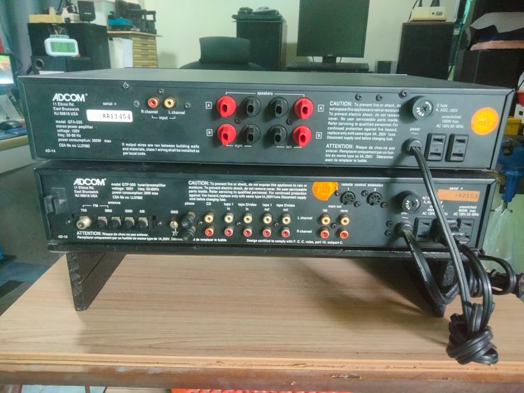 ADCOM GFA-535 พร้อม GTP-500 รูปที่ 2