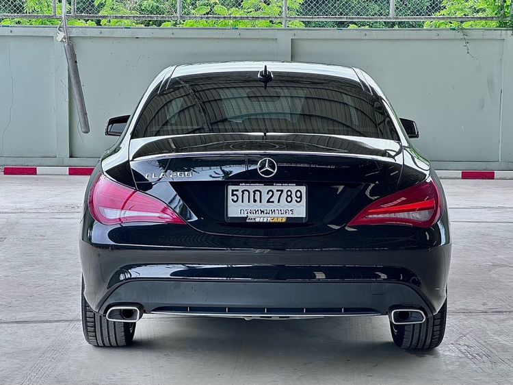 Mercedes-Benz CLA-Class 2016 CLA200 Sedan เบนซิน ไม่ติดแก๊ส เกียร์อัตโนมัติ ดำ รูปที่ 4