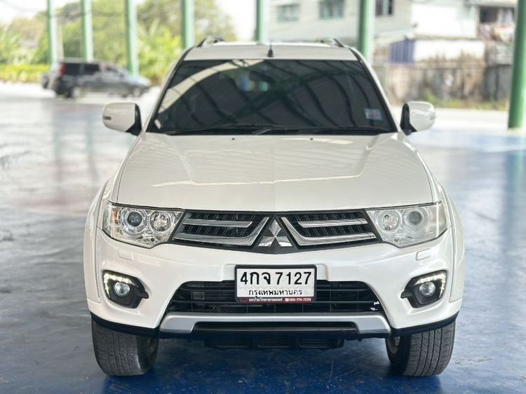 Mitsubishi Pajero Sport 2015 2.5 GT Utility-car ดีเซล ไม่ติดแก๊ส เกียร์อัตโนมัติ ขาว รูปที่ 2