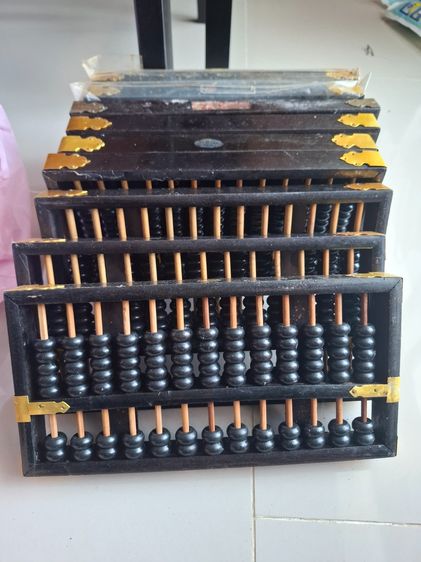 ขาย ลูกคิดโบราณ Abacus 13 แถว ยกชุด 9 อัน