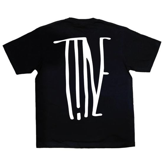 เสื้อ TINE T!NE Logo T-Shirt มือหนึ่ง Size L 40x28
